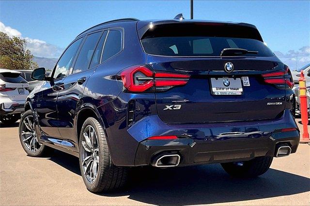 used 2022 BMW X3 car