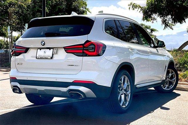 used 2022 BMW X3 car, priced at $33,595