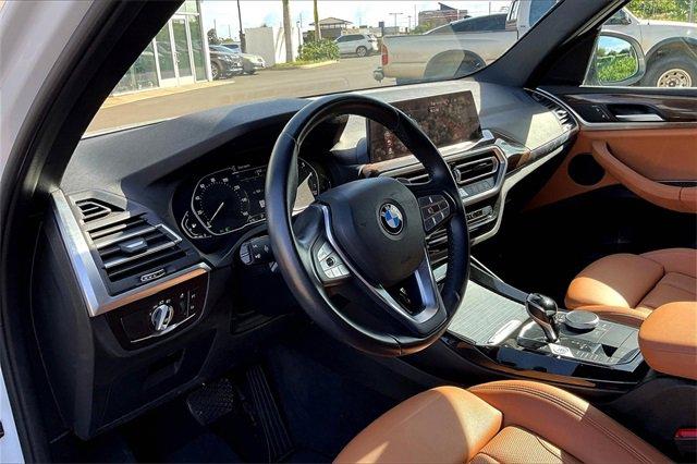 used 2022 BMW X3 car, priced at $33,595