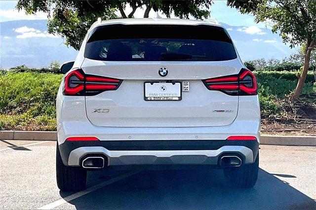 used 2022 BMW X3 car, priced at $33,595