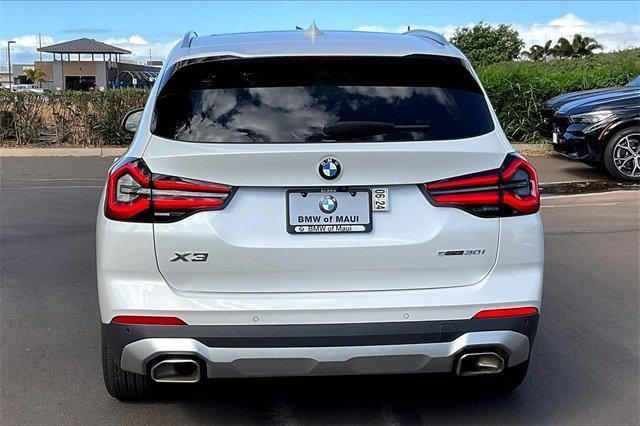 used 2022 BMW X3 car, priced at $31,895
