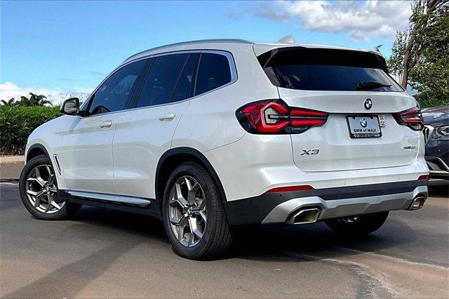 used 2022 BMW X3 car, priced at $31,895