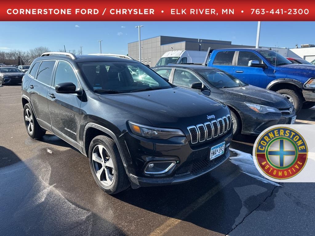 used 2021 Jeep Cherokee car, priced at $24,499