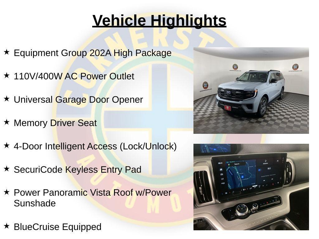 new 2025 Ford Expedition car, priced at $71,201