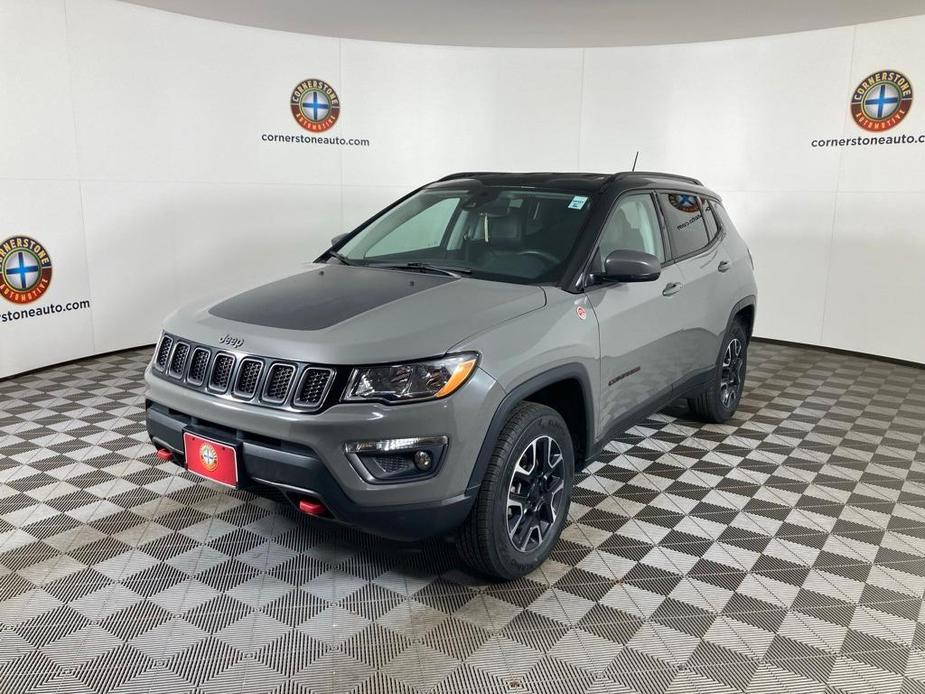 used 2021 Jeep Compass car, priced at $18,591