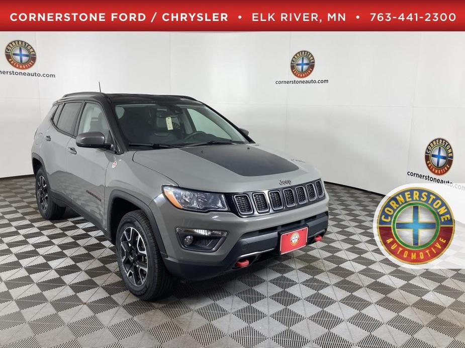 used 2021 Jeep Compass car, priced at $18,591