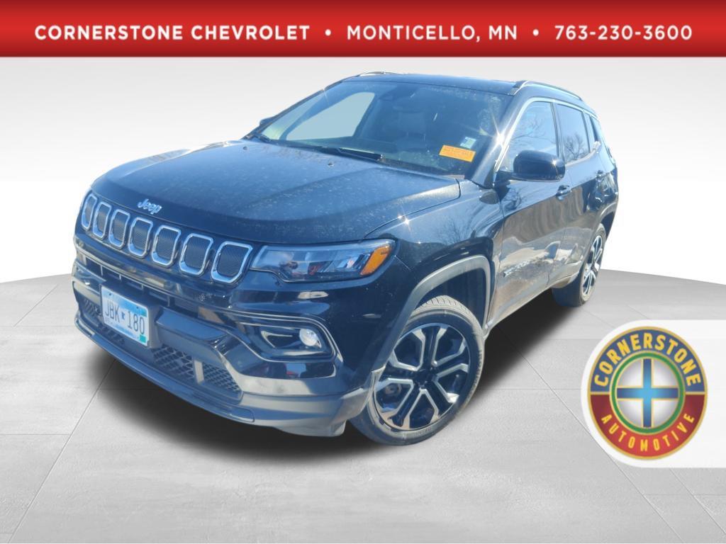 used 2022 Jeep Compass car, priced at $21,899