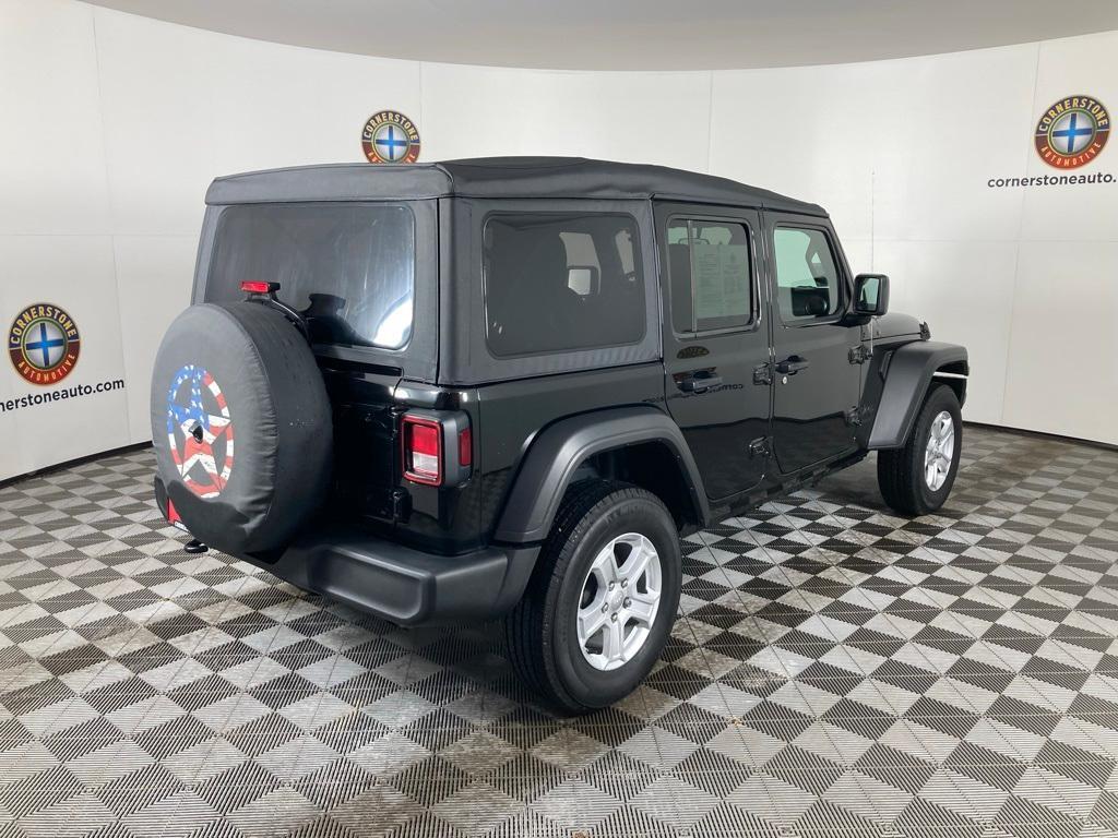 used 2022 Jeep Wrangler Unlimited car, priced at $31,499