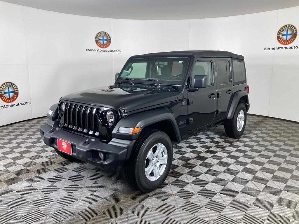 used 2022 Jeep Wrangler Unlimited car, priced at $31,499