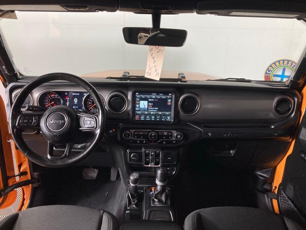 used 2021 Jeep Wrangler Unlimited car, priced at $33,589