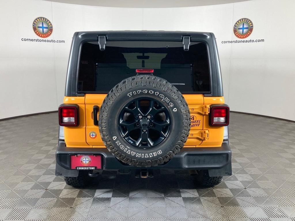 used 2021 Jeep Wrangler Unlimited car, priced at $33,589