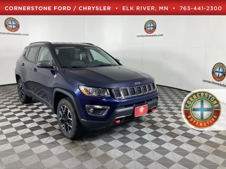 used 2021 Jeep Compass car, priced at $18,391
