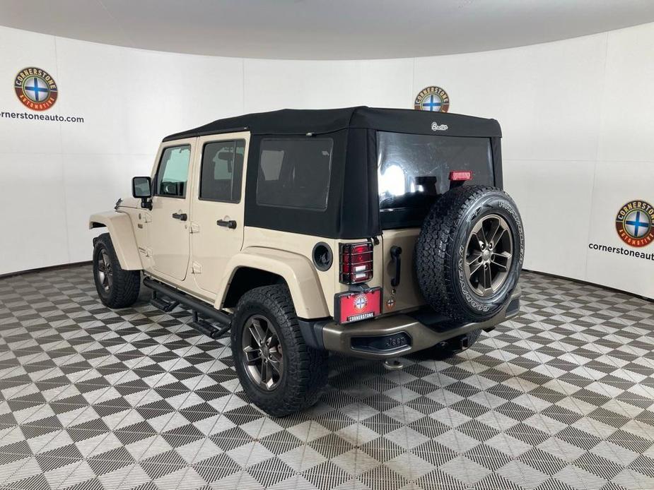 used 2016 Jeep Wrangler Unlimited car, priced at $21,921