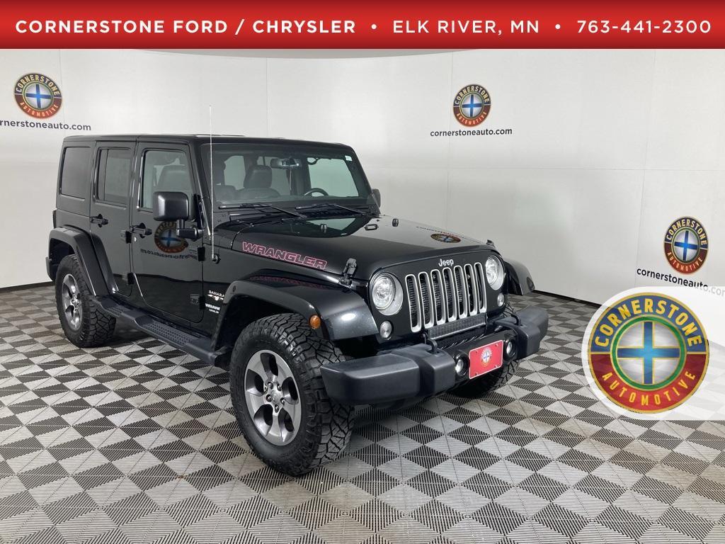 used 2017 Jeep Wrangler Unlimited car, priced at $19,599