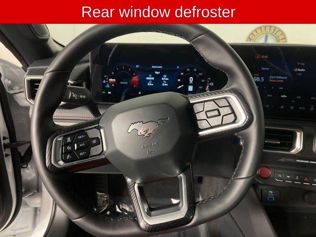 new 2025 Ford Mustang car, priced at $37,922