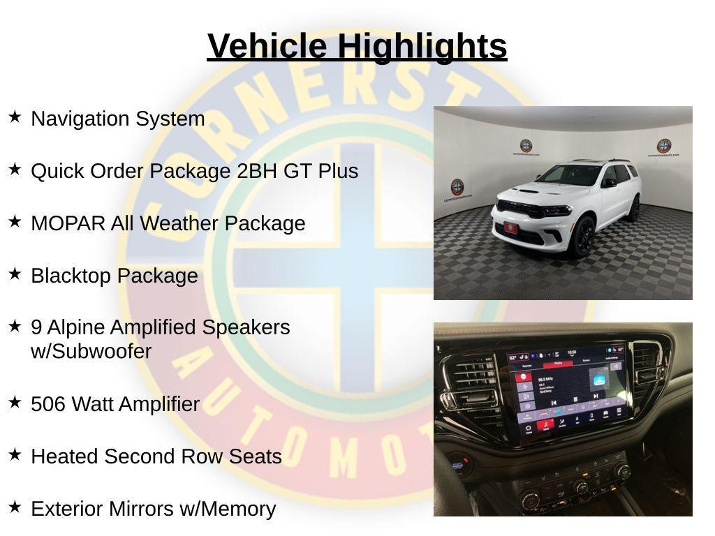 new 2026 Dodge Durango car, priced at $51,125