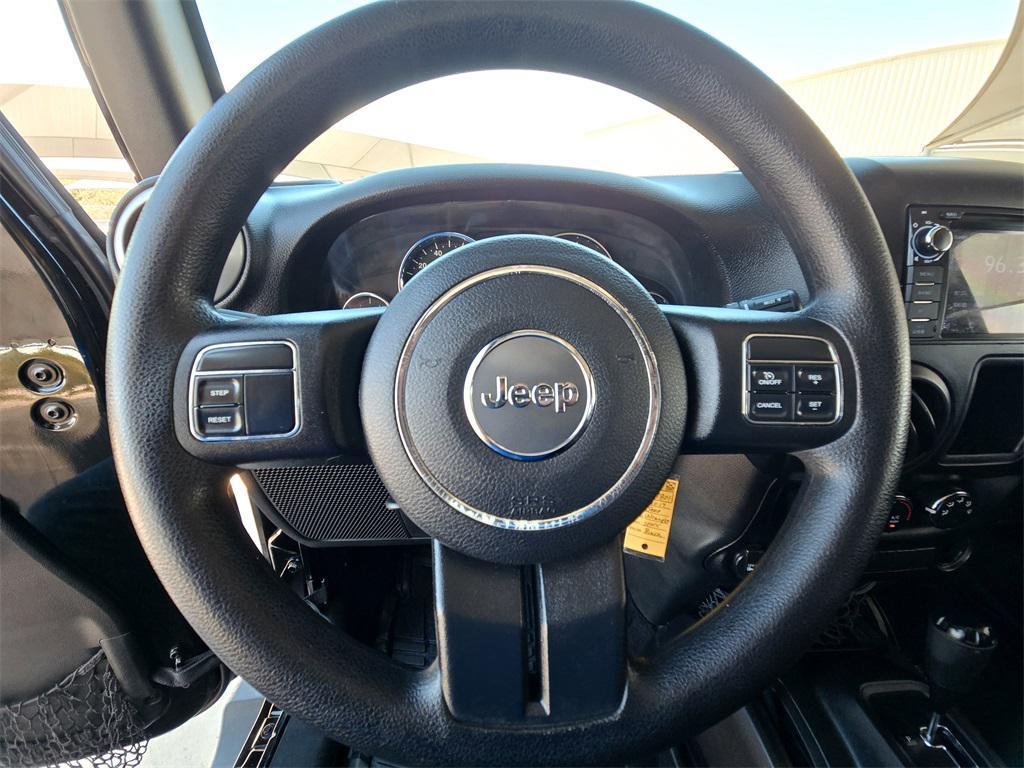 used 2017 Jeep Wrangler car, priced at $14,845