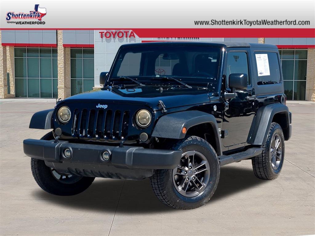used 2017 Jeep Wrangler car, priced at $14,845