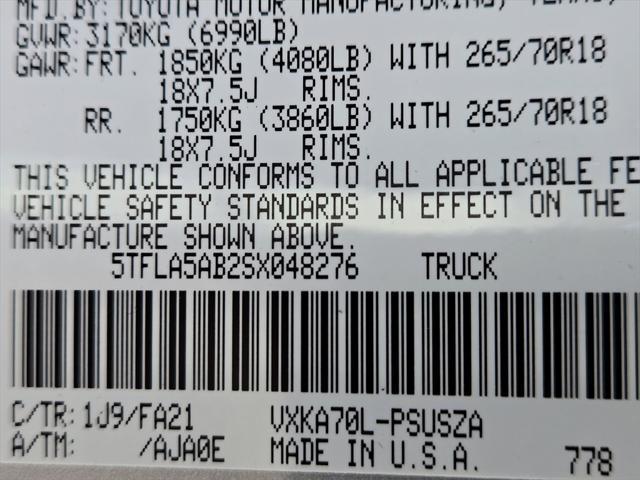 new 2025 Toyota Tundra car, priced at $53,944