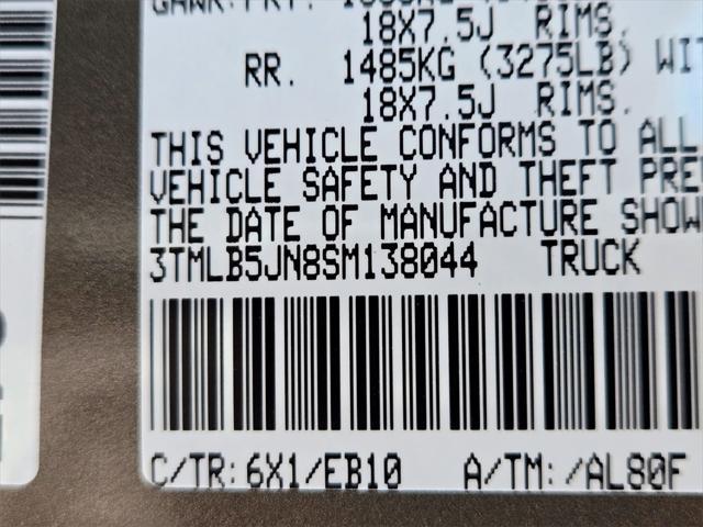 new 2025 Toyota Tacoma car, priced at $56,592