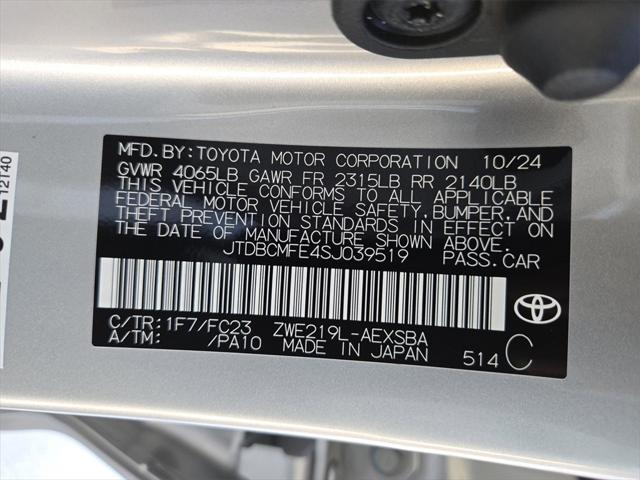 new 2025 Toyota Corolla Hybrid car