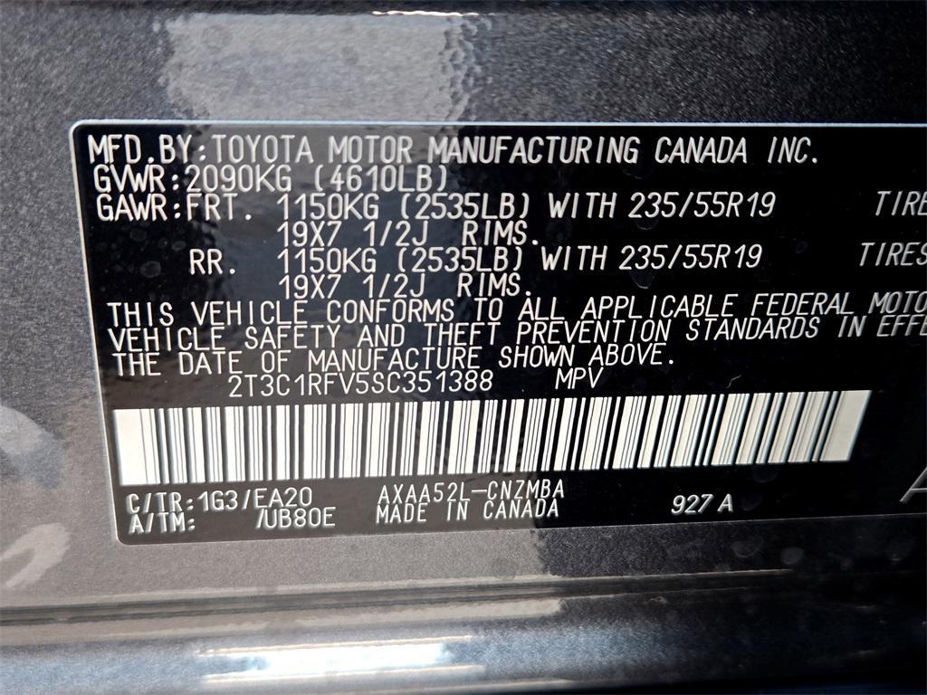 new 2025 Toyota RAV4 car, priced at $36,446