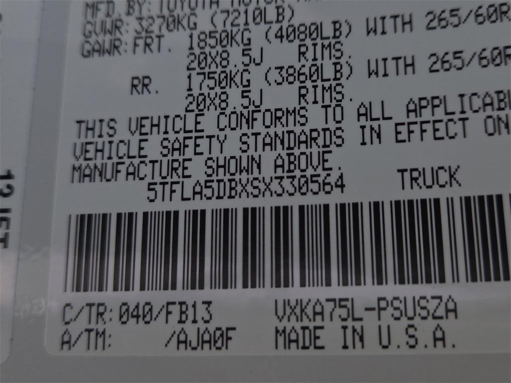 new 2025 Toyota Tundra car, priced at $55,989