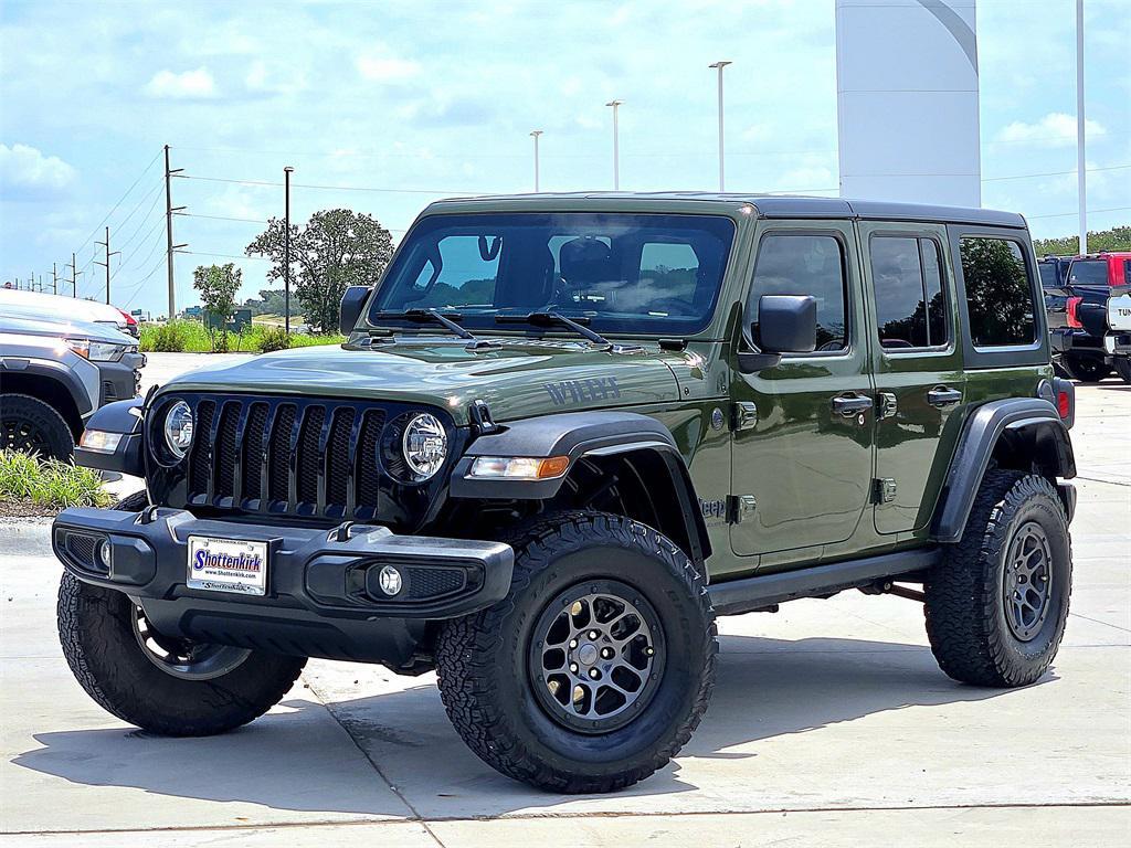 used 2023 Jeep Wrangler car, priced at $32,992