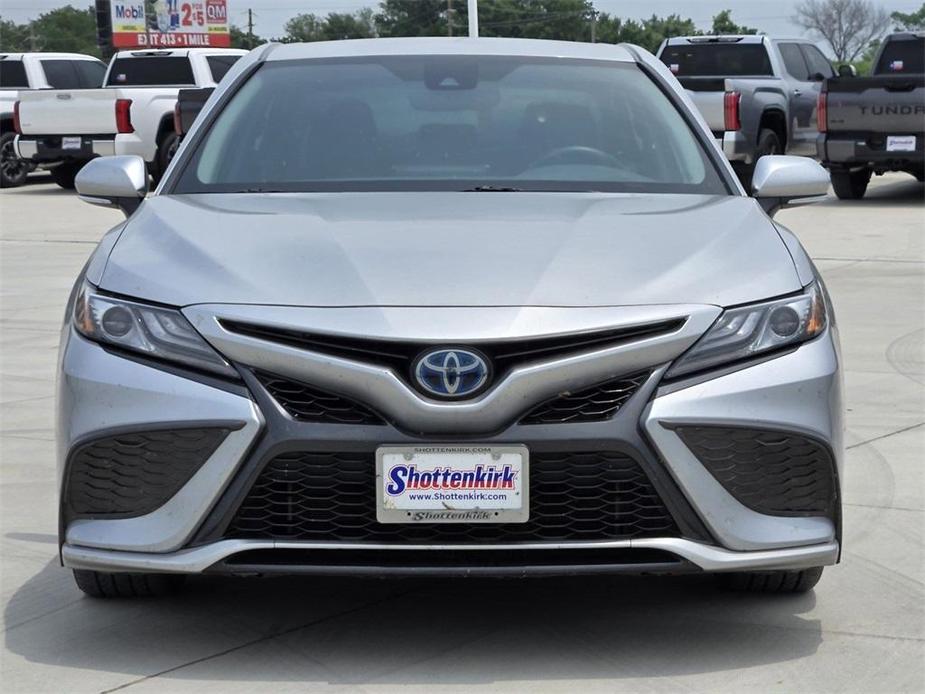 used 2021 Toyota Camry Hybrid car, priced at $27,863