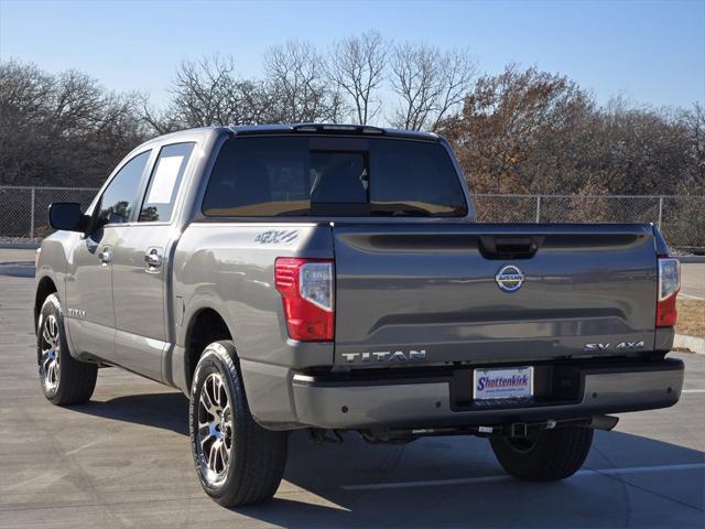 used 2021 Nissan Titan car, priced at $26,875