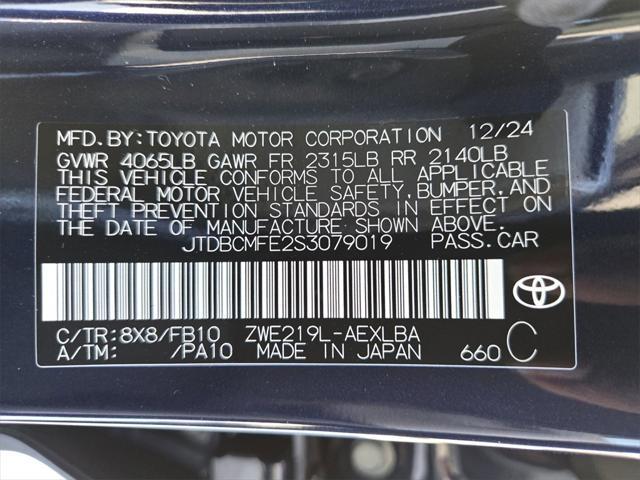 new 2025 Toyota Corolla Hybrid car