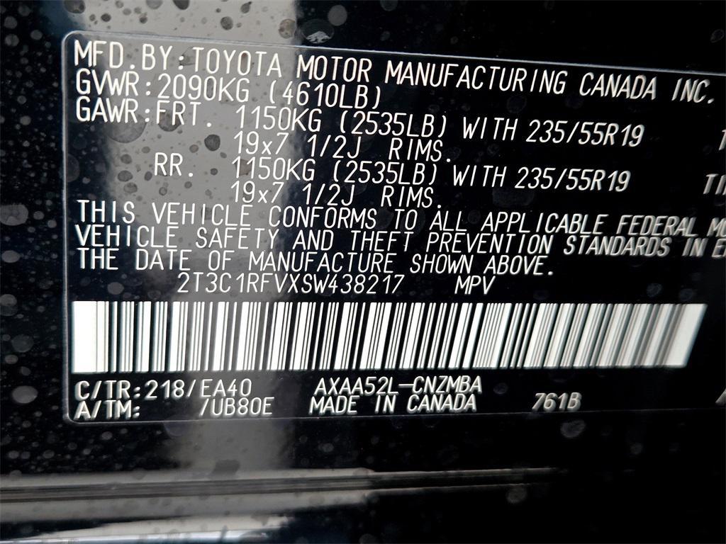 new 2025 Toyota RAV4 car, priced at $36,503