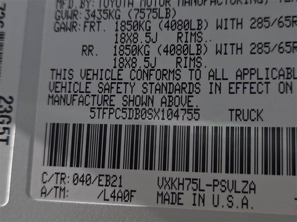 new 2025 Toyota Tundra Hybrid car, priced at $78,759