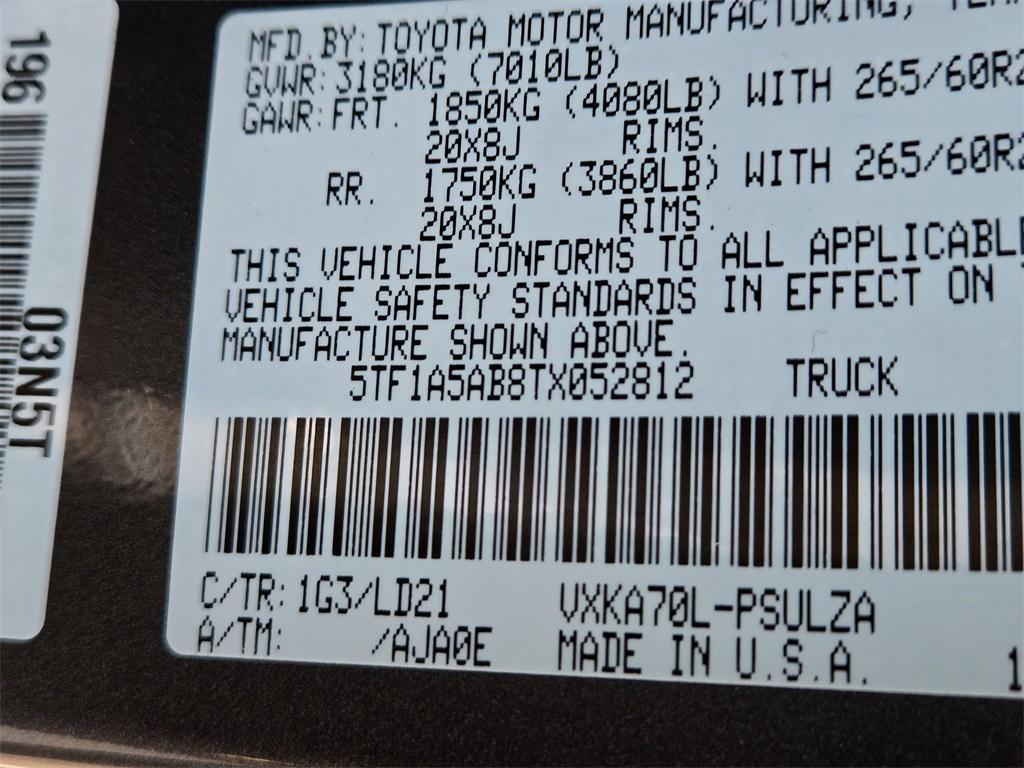 new 2026 Toyota Tundra car, priced at $58,582