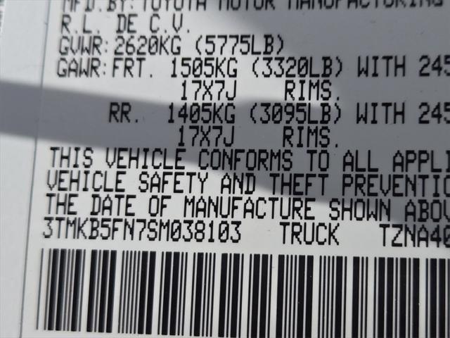 new 2025 Toyota Tacoma car, priced at $41,568