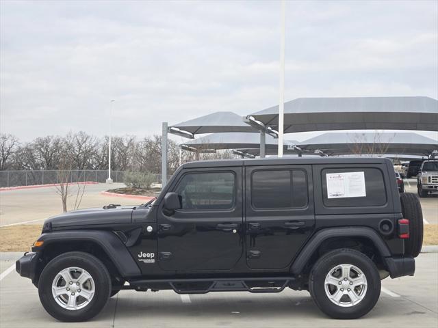 used 2021 Jeep Wrangler Unlimited car, priced at $25,812