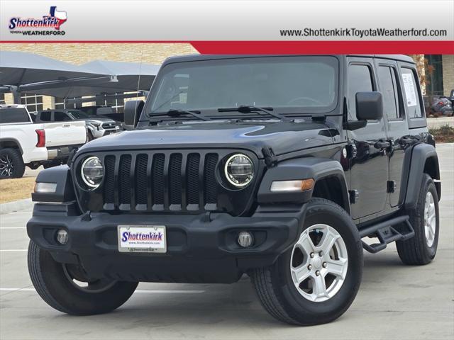 used 2021 Jeep Wrangler Unlimited car, priced at $25,812