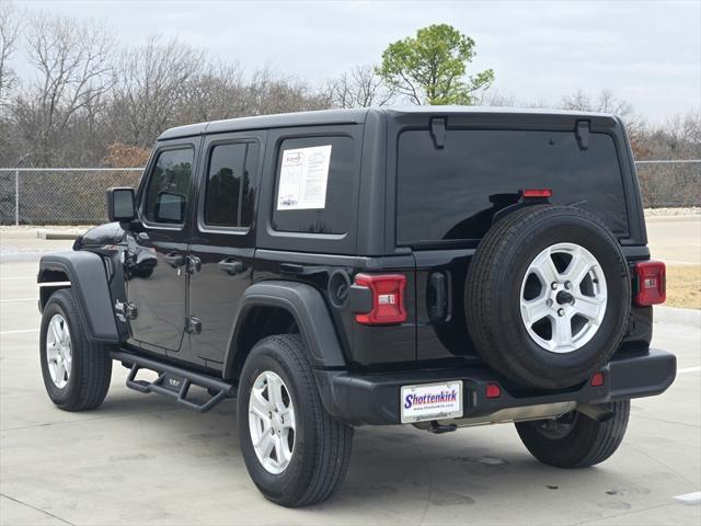 used 2021 Jeep Wrangler Unlimited car, priced at $25,812