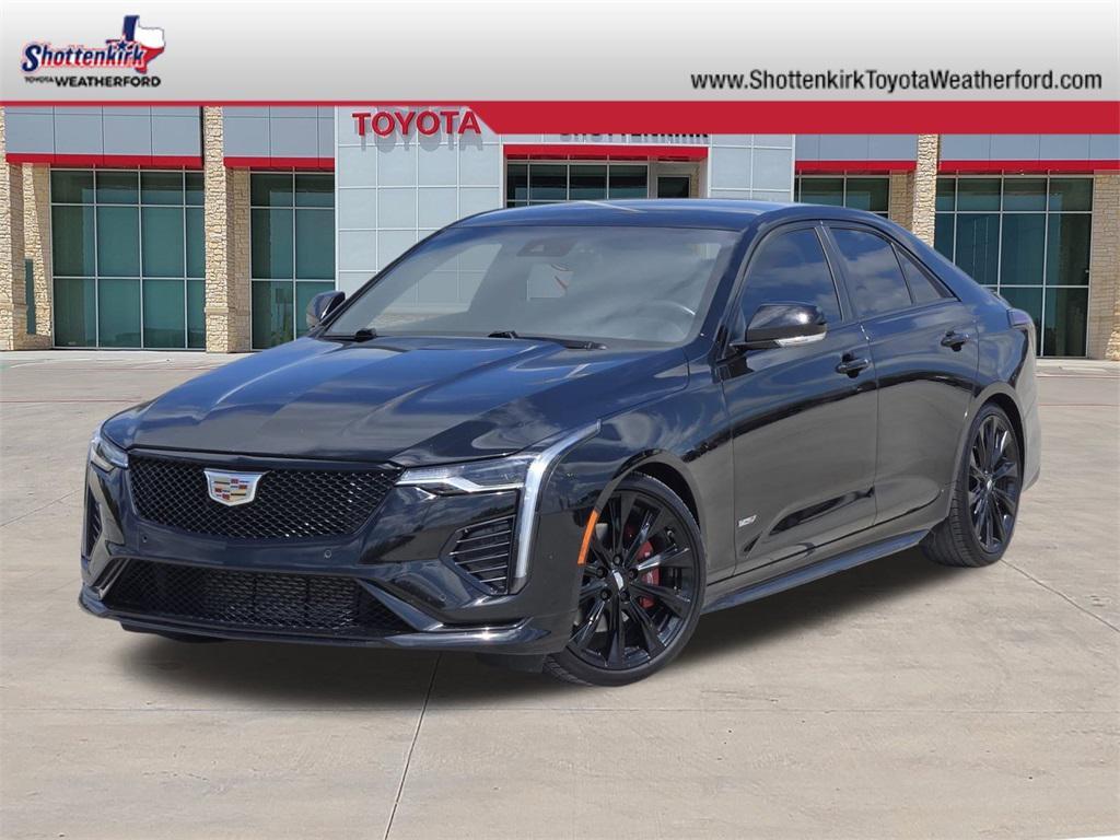 used 2022 Cadillac CT4-V car, priced at $34,934