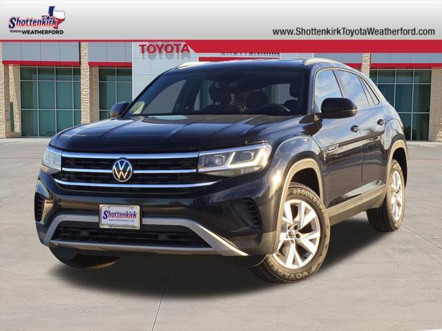 used 2021 Volkswagen Atlas Cross Sport car, priced at $16,966