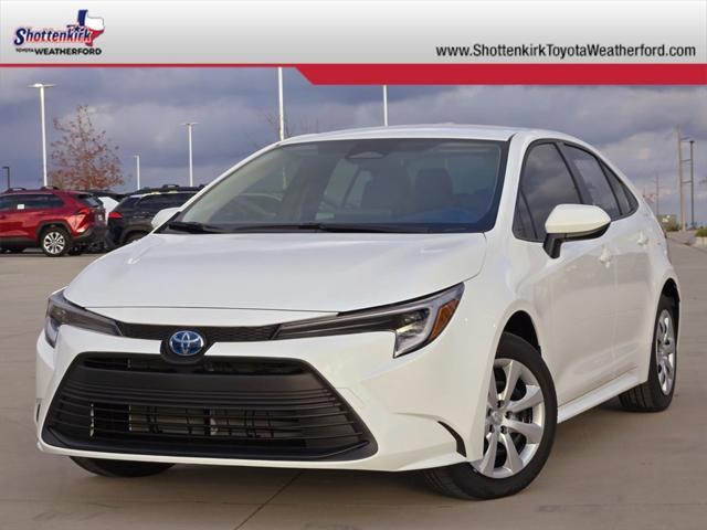 new 2025 Toyota Corolla Hybrid car, priced at $25,214