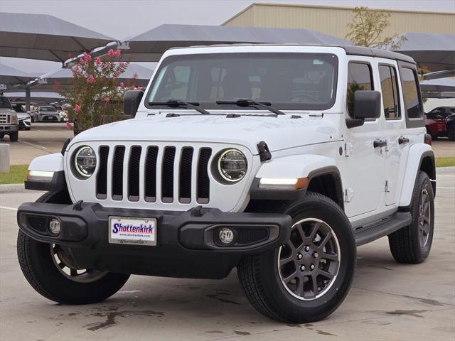 used 2021 Jeep Wrangler Unlimited car, priced at $27,489