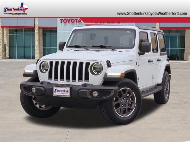 used 2021 Jeep Wrangler Unlimited car, priced at $27,489