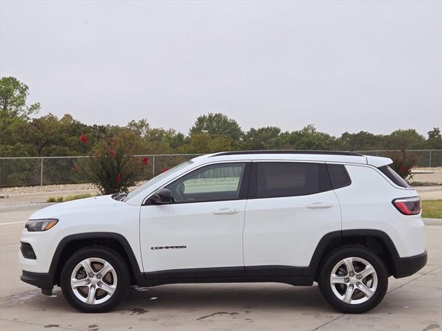 used 2023 Jeep Compass car, priced at $18,831