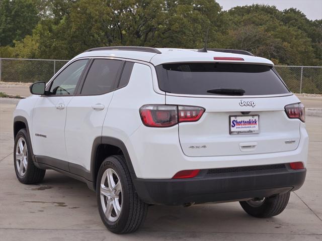 used 2023 Jeep Compass car, priced at $18,831