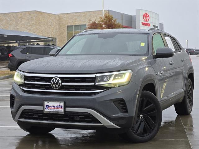 used 2021 Volkswagen Atlas Cross Sport car, priced at $23,815