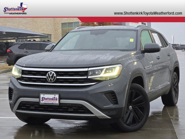 used 2021 Volkswagen Atlas Cross Sport car, priced at $23,815