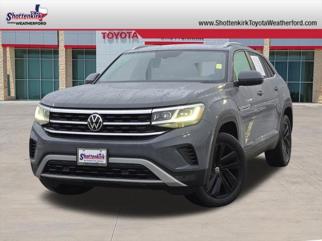 used 2021 Volkswagen Atlas Cross Sport car, priced at $23,815