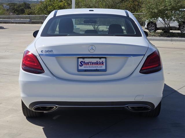 used 2019 Mercedes-Benz C-Class car, priced at $18,675