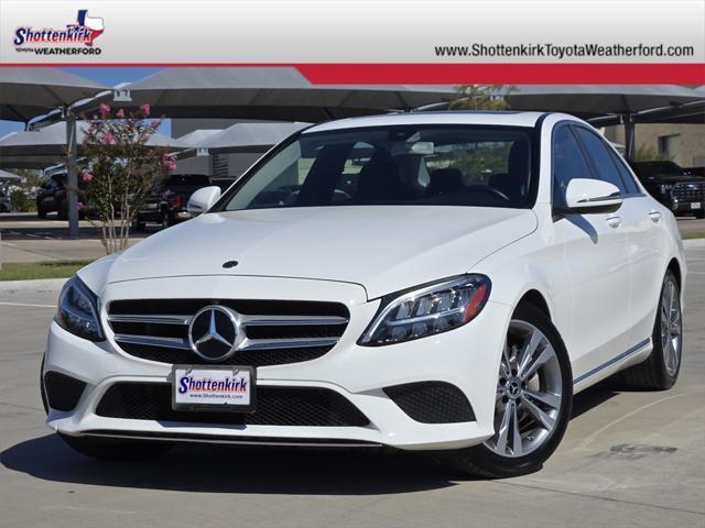 used 2019 Mercedes-Benz C-Class car, priced at $18,675